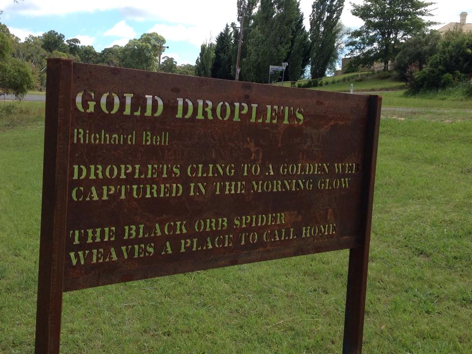 Gold Droplets, Bungonia, NSW, Australia