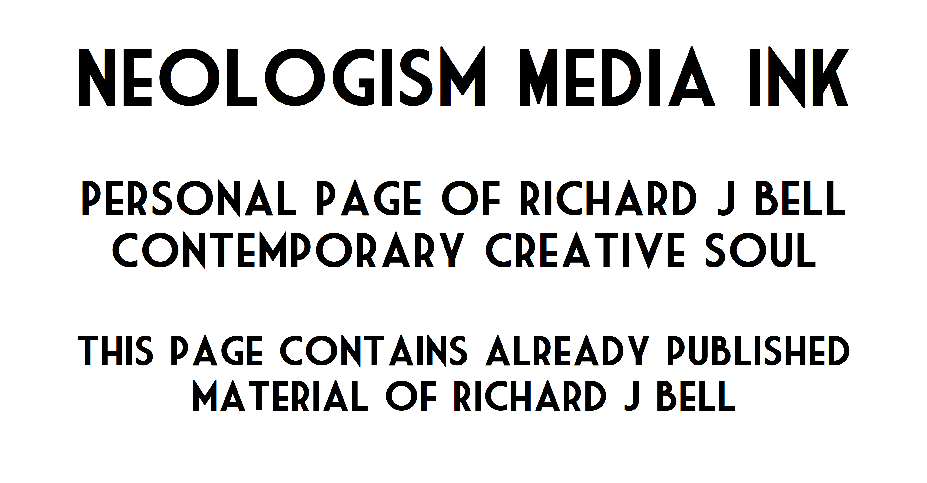 Neologism Media Ink