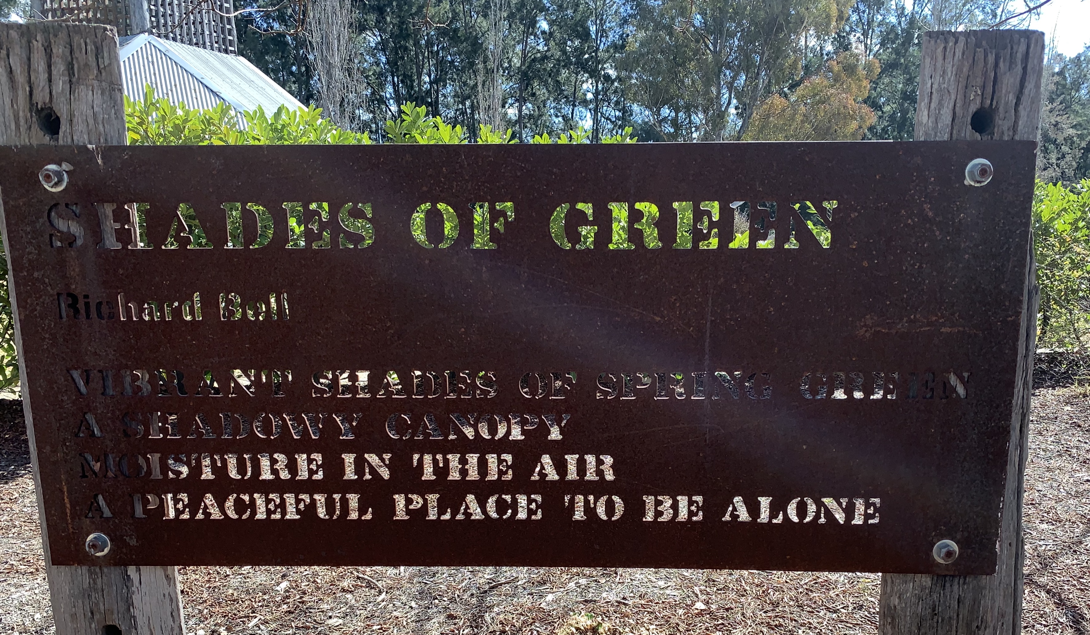 Shades of Green - Picton Botanical Gardens, NSW, Australia.